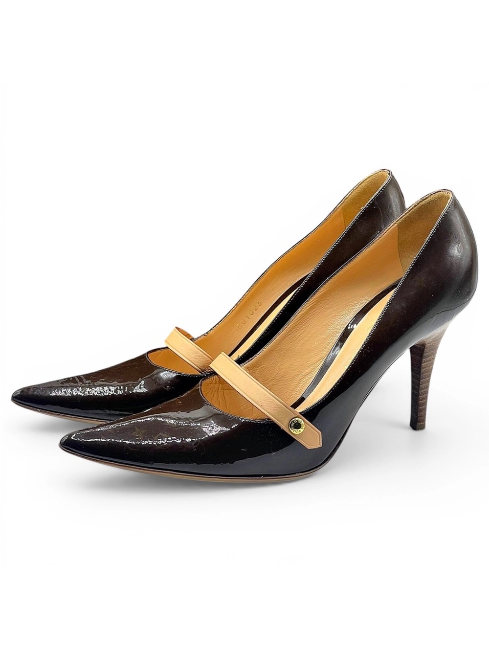 Louis Vuitton Gina Heels Pumps Women’s Monogram Shoes Limited LV
